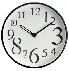 Часы настенные пластиковые, 21,5 см Arte Nuevo