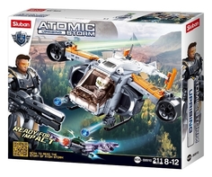 Конструктор Город. Atomic Storm. Вертолет, 211 детали SLUBAN