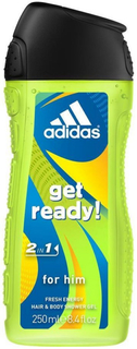 Гель для душа Adidas "Get Ready", 250 мл