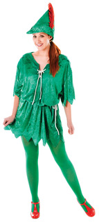 Карнавальный костюм Bristol Питер Пен, цв. зеленый р.172