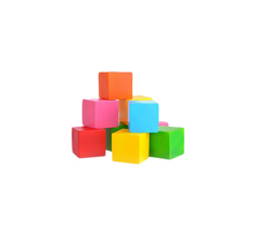 Набор кубиков (9 шт.) Кудесники