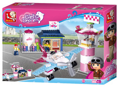 Конструктор пластиковый Sluban Маленький аэропорт M38-B0608