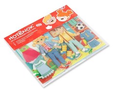 Мягкий развивающий игровой набор Модник и модница Hotenok seh006