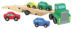 Деревянная игрушка Melissa&Doug Обучающая игра Машинка для перевозки автомобилей