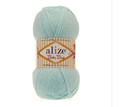 Пряжа Alize "Baby Best", цвет: 224 светло-голубой, 240 м, 100 грамм (5 мотков) ( 5)