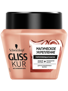 Укрепляющая маска Gliss Kur Магическое укрепление мгновенное укрепление, 300 мл