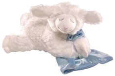 Игрушка мягкая (Prayer Winky Lamb Blue, 15 см), Gund