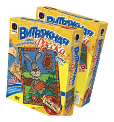 Витражная фреска Фантазер Заяц-огородник 408003