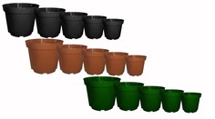 Горшок для рассады, 3,5 л, цветной Кострома Пласт