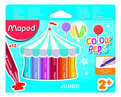 Набор восковых мелков COLORPEPS 12 шт. Maped