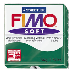 Глина для лепки FIMO Глина изумруд 56 г Staedtler