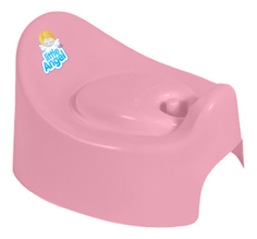 Горшок детский Plastic Republic Little Angel Im с крышкой розовый