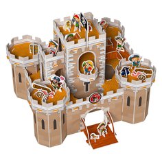 3D пазл с наклейками Форт сокровищ 00376458 ИГРАМАМА