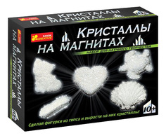 Набор для выращивания кристаллов Ranok Creative Кристаллы на магнитах белые