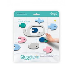 Мягкий 2D пазл Quut для игры в ванне Quutopia, Киты (Whales)