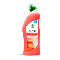 Чистящий гель для ванны и туалета Gloss coral 750 мл Grass