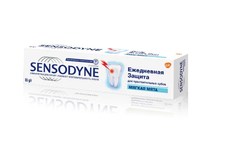 Зубная паста Sensodyne ежедневная защита для чувствительных зубов мягкая мята 65г