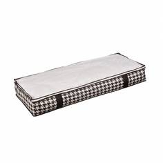 Кофр для хранения "Пепита", Д1070 Ш460 В150, черно-белый, UC-46 Handy Home