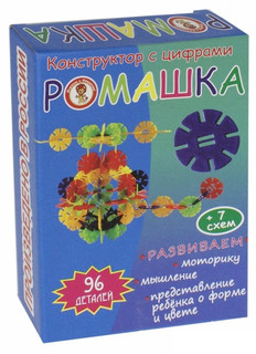 Логический конструктор Ромашка, 96 элементов Учитель ИКП-4