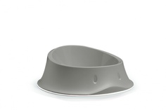 Одинарная миска для животных Stefanplast, пластик, бежевый, 0.65 л