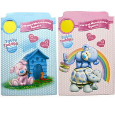 Набор цветной бумаги ACTION! TATTY TEDDY Мелованная А4 10 листов 10 цветов 2 дизайна