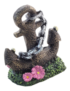 Грот для аквариума Laguna Якорь S 2302LD, полиэфирная смола, 4,7х4х6,5 см