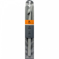 Крючок вязальный 12,00 мм/17 см, пластик PONY45271