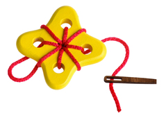 Шнуровка Томик "Цветок 3 3 детали"