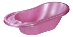 Ванночка пластиковая Альтернатива Карапуз розовый Alternativa