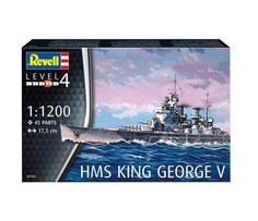 Сборная модель Линкор HMS King George V, подарочный набор Revell