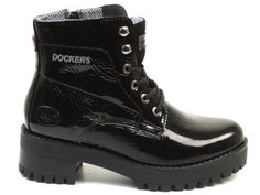 Ботинки женские Dockers 89115 черные 37 RU