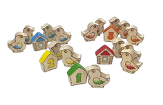 Дидактический материал "Птички с домиками" (счет до 5-ти) Д-760 Rn Toys