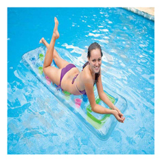 Матрас надувной INTEX Пляжный надувной с 18 подстаканиками