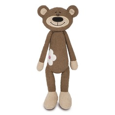 Мягкая игрушка "Медвежонок с цветочком", 33 см Maxitoys