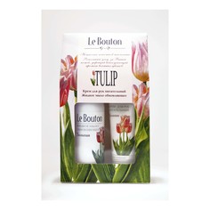 Подарочный набор Le Bouton Тюльпан крем для рук 75 мл + жидкое мыло 150 мл