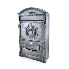 Ящик почтовый №4010В старое серебро, АЛЛЮР