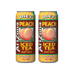 Напиток AriZona Diet Peach Tea 2 шт по 680 мл