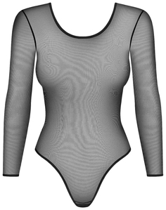 Пикантное прозрачное боди с вырезом на спине 182440 Obsessive