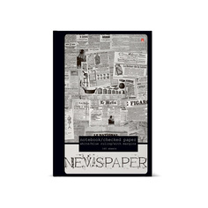 Блокнот Альт, А5 (135 х 205 мм.), ГАЗЕТА мультиколор 320л., 3-160-074/24