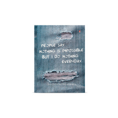 Блокнот Альт, А6 (110 х 145 мм.), ДЖИНСА NEW мультиколор 160л., 3-160-002/32