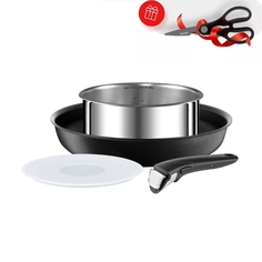 Набор посуды TEFAL Ingenio My Essentials L3349453 (ножницы в подарок)