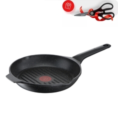 Сковорода гриль INSPIRATION 26 Tefal E2244074 (ножницы в подарок)