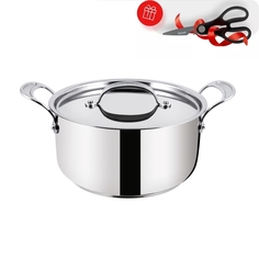 Кастрюля Tefal Jamie Oliver H8044644; 5;2 л (ножницы в подарок)