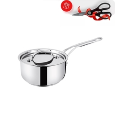 Ковш TEFAL Jamie Oliver H8042244 16 см с крышкой (ножницы в подарок)