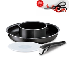 Набор посуды для приготовления Tefal Ingenio 4181840 (ножницы в подарок)
