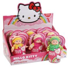 Пупс (твердое тело), 12 см, арт. Y12-DSP-HK Hello Kitty