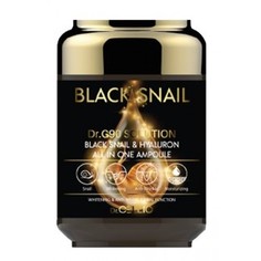 Сыворотка BUTA муцин черной улитки гиалурон Dr.Cellio g90 black snail hyaluron all in one