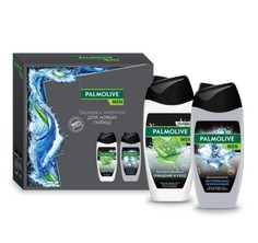 Подарочный набор Palmolive, for men "Арктический ветер и очищение и уход" , 500 мл