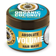 Маска Planeta Organica Coconut Bio Collagen Абсолютный объем для тонких волос 500 мл