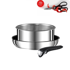Набор посуды Tefal L9408672 (ножницы в подарок)